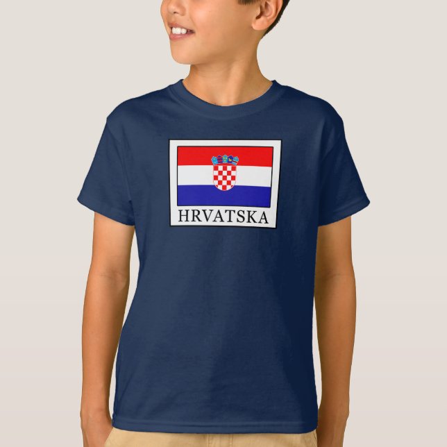 Hrvatska T-Shirt (Vorderseite)