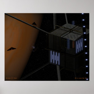 HS 731.2-506.2 Mars Base Poster