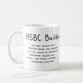 HSBC Gebäude-Kaffee-Tasse Tasse