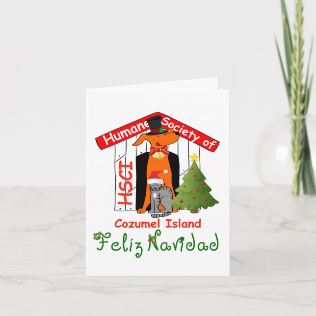 HSCI Weihnachtskarte Feiertagskarte (Vorderseite)