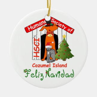 HSCI Weihnachtsverzierung Keramikornament