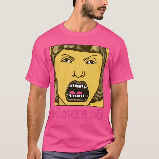 Hsker D Original Fan Artwork T-Shirt (Vorderseite)