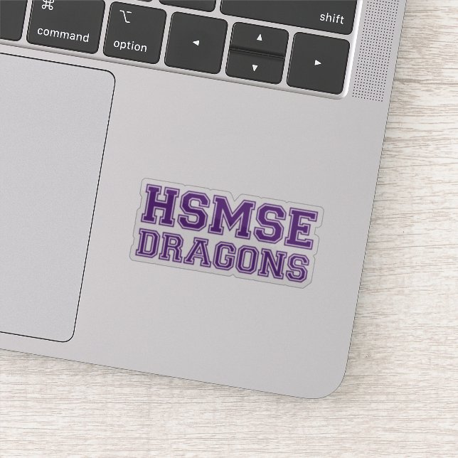HSMSE-Vinyl-Aufkleber nach Maß Aufkleber (Detail)