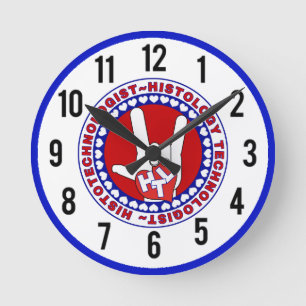 HTC HISTOTECHNOLOGIST SPECIALIST LOGO ROUND LABRAD RUNDE WANDUHR