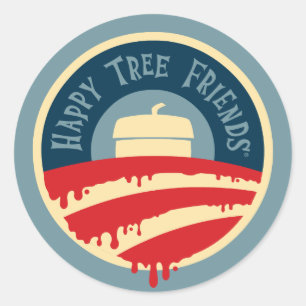 HTF Oh-BAM! Runder Aufkleber