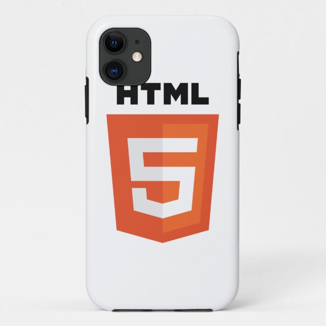 HTML5 iPhone 5 Fall Case-Mate iPhone Hülle (Rückseite)