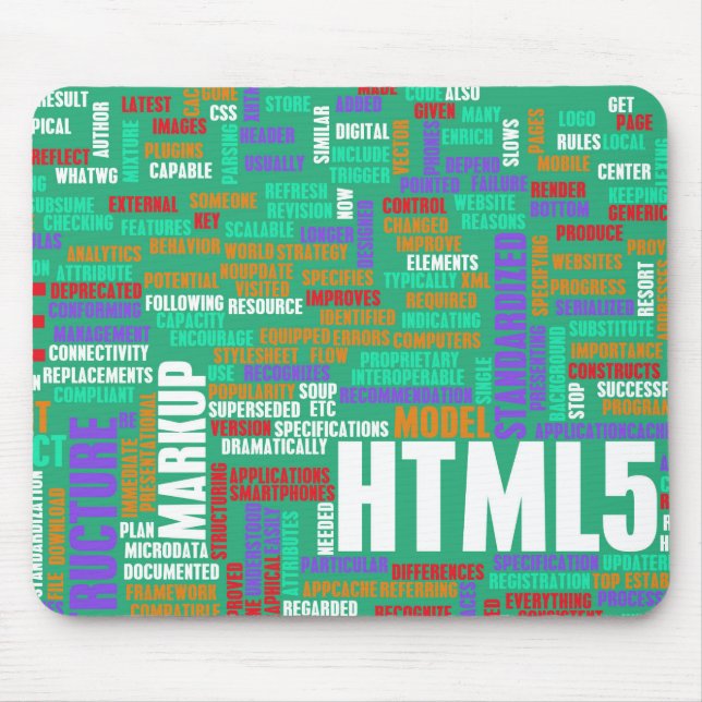 HTML 5 oder HTML5 Mousepad (Vorne)