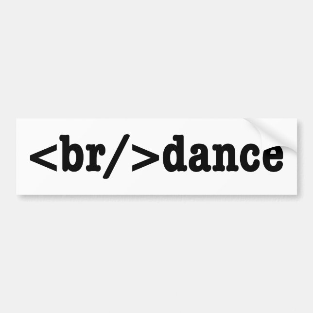 HTML-Code Autoaufkleber (Vorne)