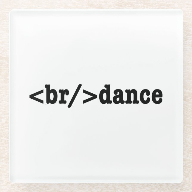 HTML-Code Glasuntersetzer (Vorderseite)