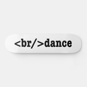 HTML-Code Skateboard