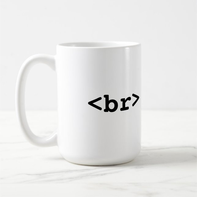 HTML/CSS Kaffee-Tasse (#c0ffee <br>, Kaffeepause) Kaffeetasse (Links)