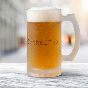 HTML-Eingabealkohol Mattglas Bierglas