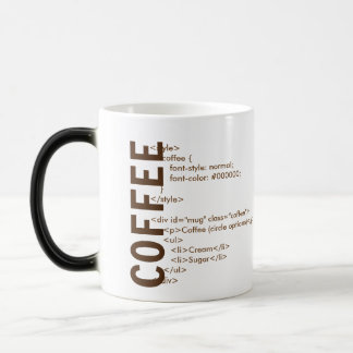 HTML-Kaffee-Tasse Verwandlungstasse