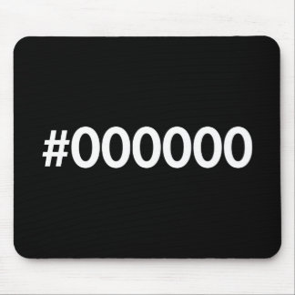 HTML schwarzer RGB Mousepad