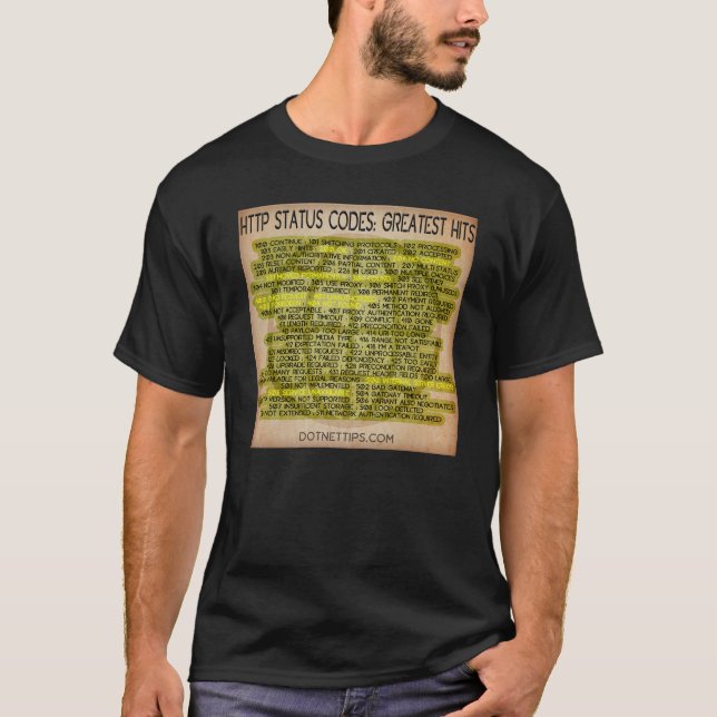 Http-Statuscodes: Beste Treffer T-Shirt (Vorderseite)