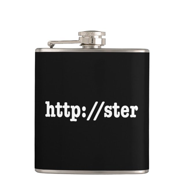 http://ster / HTML Code Flachmann (Vorderseite)