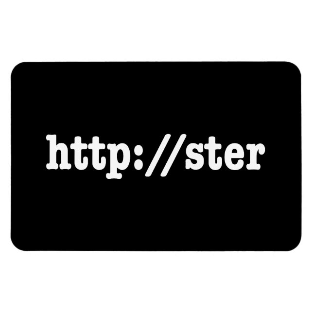 http://ster / HTML Code Magnet (Horizontal)