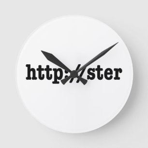 http://ster / HTML Code Runde Wanduhr
