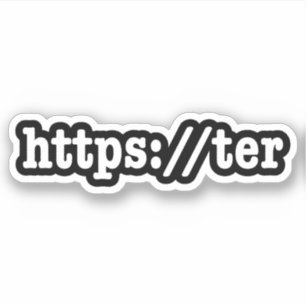https://ter / HTML Code Aufkleber