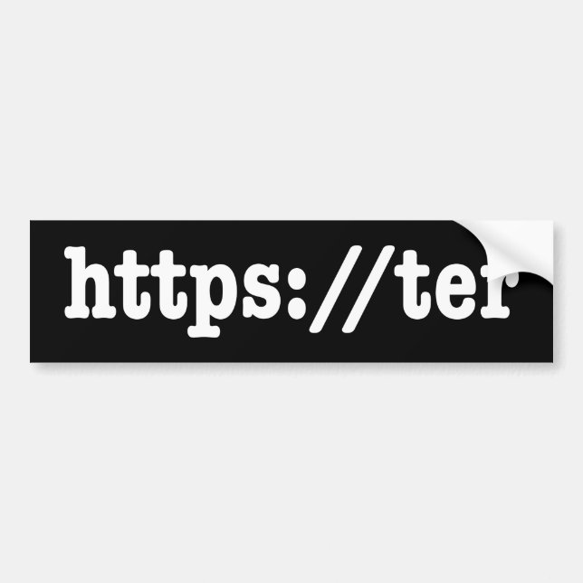 https://ter / HTML Code Autoaufkleber (Vorne)