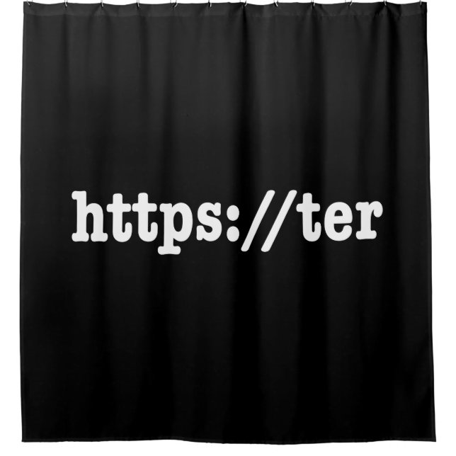 https://ter / HTML Code Duschvorhang (Vorderseite)