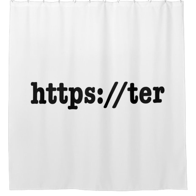 https://ter / HTML Code Duschvorhang (Vorderseite)