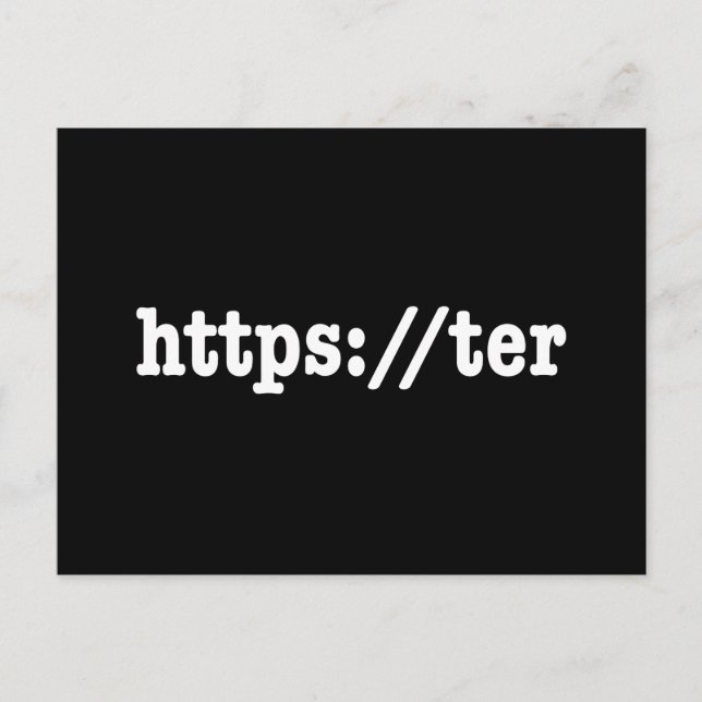 https://ter / HTML Code Postkarte (Vorderseite)