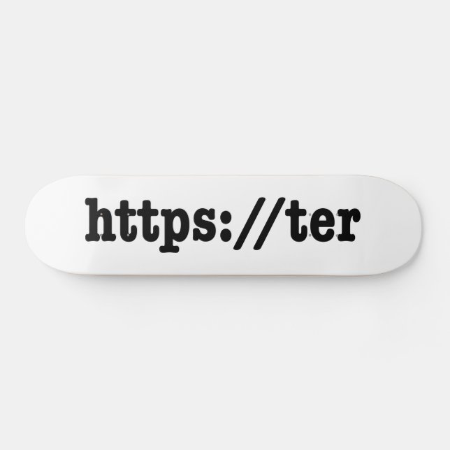https://ter / HTML Code Skateboard (Horizontal)