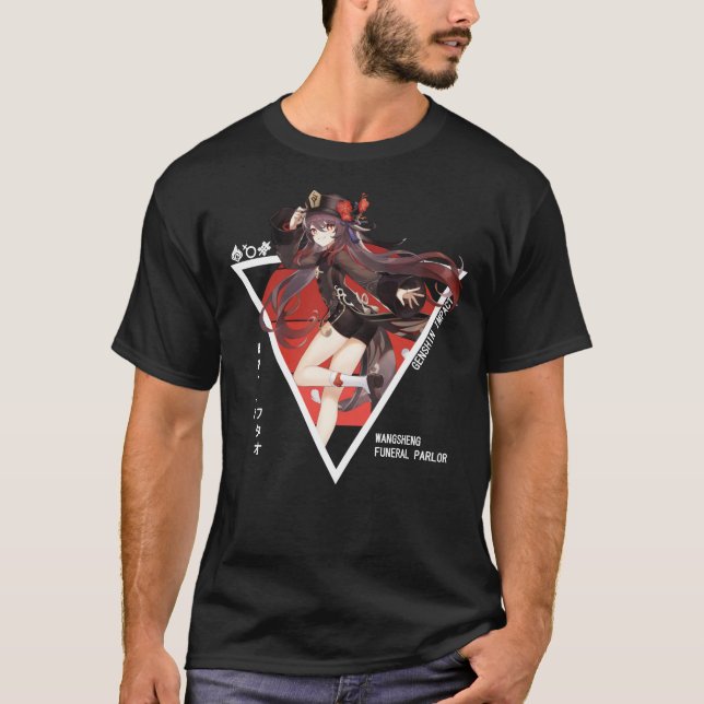 Hu Tao - Genshin Impact T-shirt classique (Devant)