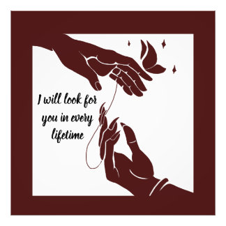 Hua Cheng and Xie Lian hands Tgcf Fotodruck