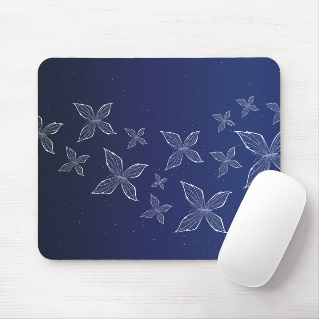 Hua Cheng's Wraith Butterflies Mousepad (Mit Mouse)