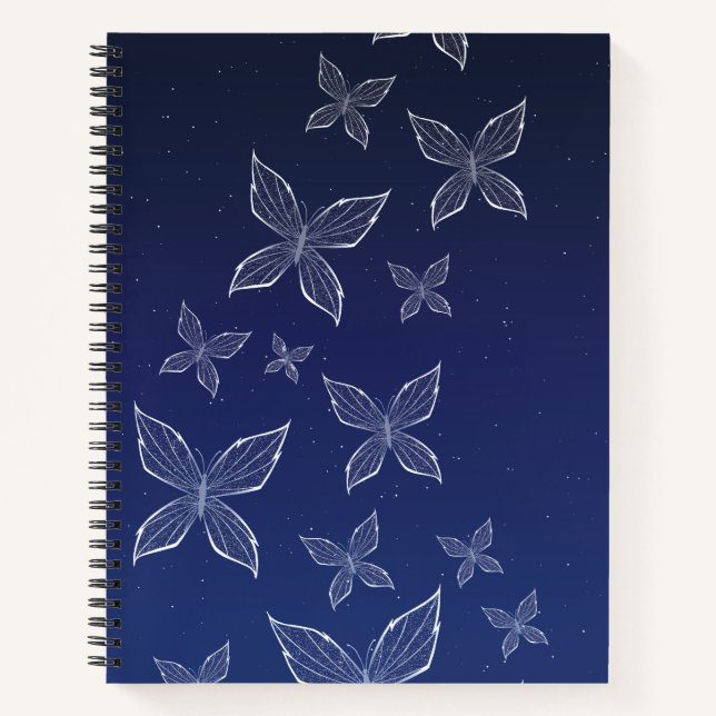 Hua Cheng's Wraith Butterflies Notizbuch (Vorderseite)