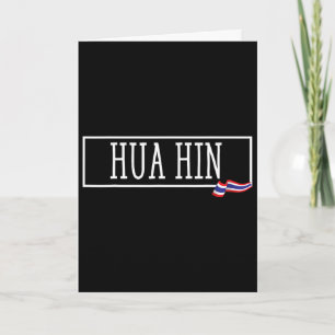 Hua Hin Thailand Souvenir Siam Prathet Thai Frauen Karte