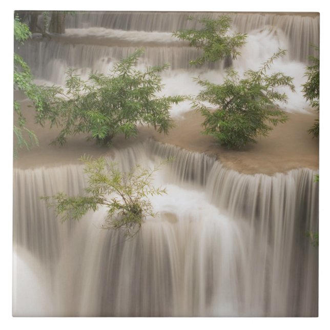 Huai Mae Khamin Waterfall | Thailand Fliese (Vorderseite)