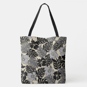 Huakini Bay Hawaiian Hibiskus Vintag Beach Bag Tasche