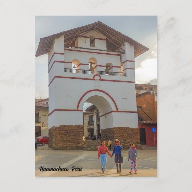 Huamachuco, Peru Postkarte (Vorderseite)