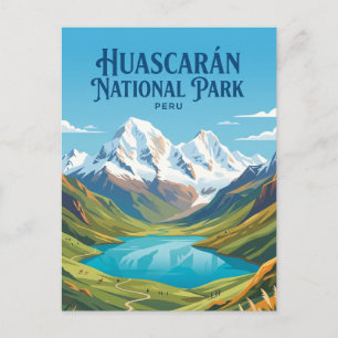 Huascarán-Nationalpark Peru Postkarte