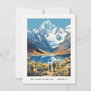 Huascaran Peru Reise Postkarte