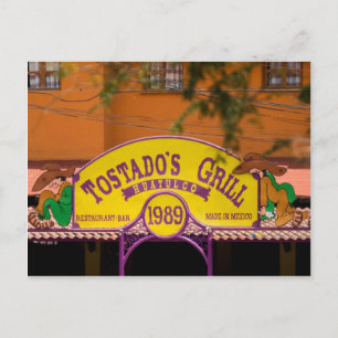 Huatulco Straße 5 Postkarte