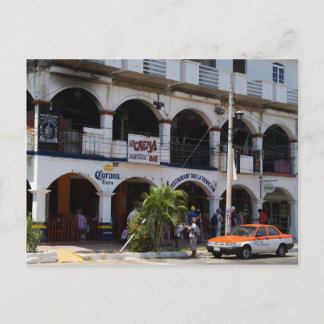 Huatulco Straße 6 Postkarte