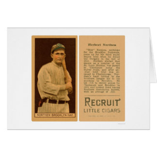 Hub Northen Dodgers Baseball 1912