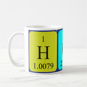Huba-Tasse für periodische Tabellen Kaffeetasse