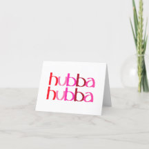 Hubba Hubba Valentine's Day Card