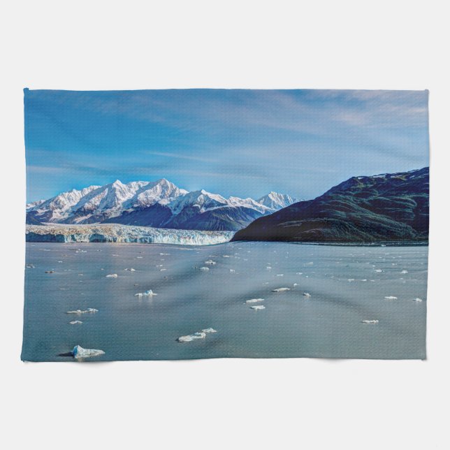 Hubbard Glacier, Alaska Kitchen Teekücher Geschirrtuch (Horizontal)