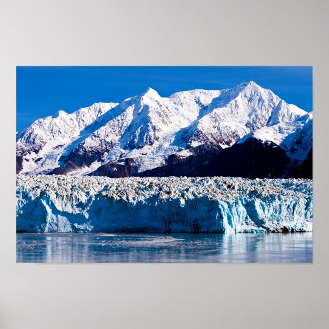 Hubbard Glacier, Alaska Poster (Vorne)