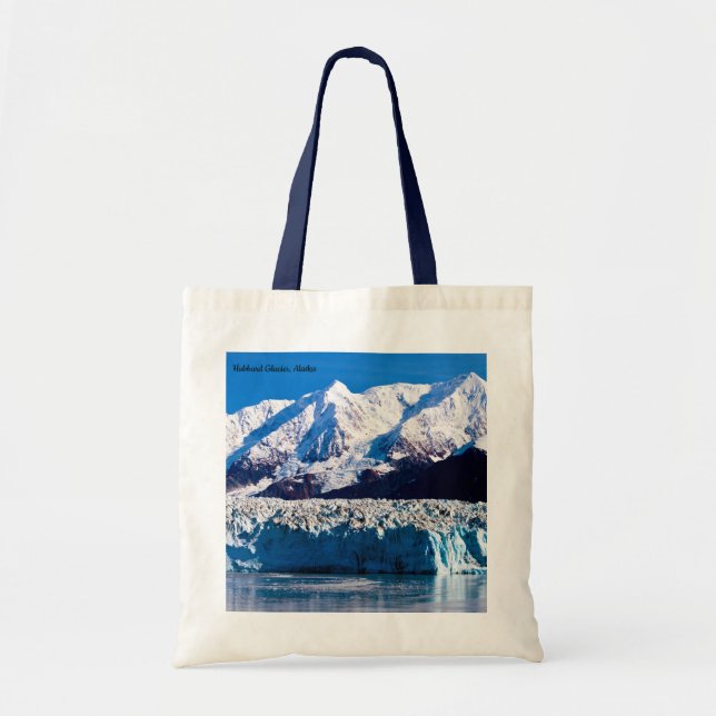 Hubbard Glacier, Alaska Tote Tasche (Vorne)