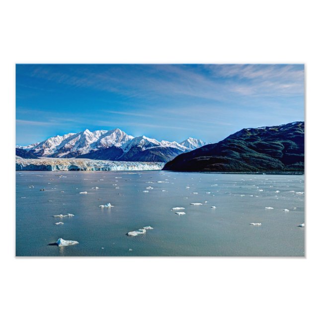 Hubbard Glacier, Druck des Alaska-Fotos (Vorne)