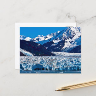 Hubbard-Gletscher, Alaska Postkarte