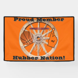 Hubber Nation Basketball Banner
