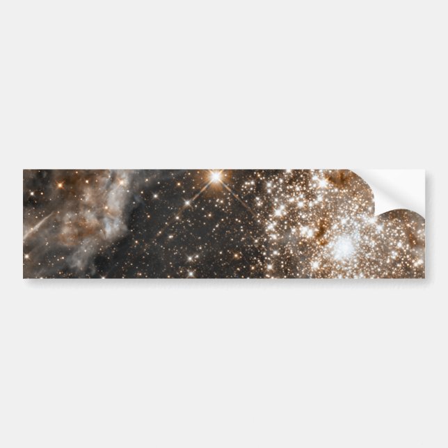 Hubble beobachtet die große magellanische Wolke Autoaufkleber (Vorne)